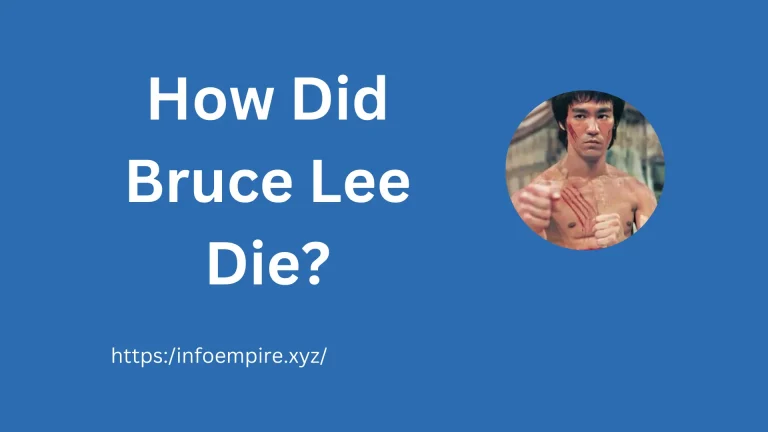 How Did Bruce Lee Die